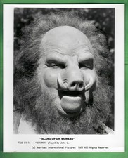 1977 PRESS PHOTO PROSTHETIC MAKEUP