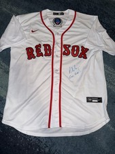 Matt Damon Signed Boston Red Sox Jersey Hollywood Star Super fan Beckett picture