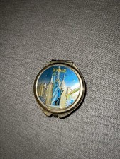 FW18 Supreme New York Gold Tone Lady Liberty Pill Box Brand New picture