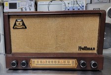 1954 Vintage Hoffman AM vacuum tube radio Model MW-601 overhauled + bluetooth. picture