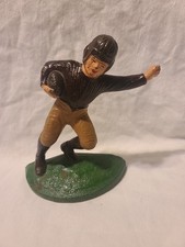 Antique USA Hubley Cast Iron Football Sport Player Man Cave Art Statue Bookend picture