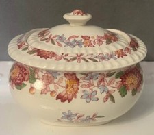 Vintage Spode Copeland Spode's Aster Sugar Bowl with Lid - Made in England picture