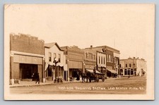 RPPC Minnesota MN Lake Benton Downtown National Citizen Bank 1916 East Side picture