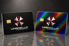 Umbrella Corporation Minimalist Credit Card Sticker Debit Skin Cover picture