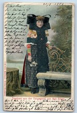 Bad Eilsen Germany Postcard Traditional Costumes from the Surrounding Area 1902 picture