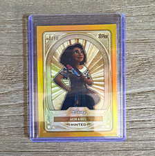Topps Disney 2025 Mirabel #95 Minted bookend serial number 50/50 picture