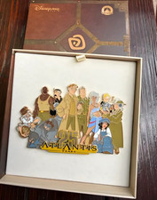 DISNEYLAND PARIS ATLANTIS THE LOST EMPIRE 25TH ANNIVERSARY JUMBO PIN BOXED LE picture