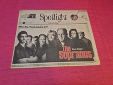 2000 Sopranos Newspaper Star Ledger Spotlight Section HBO TV Show Cast Vintage picture