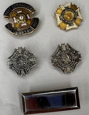 Vintage VFW Premium Precious Metals Lot - 10K Gold Filled Sterling picture