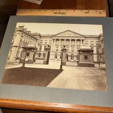 Antique Palais de la Nation Mounted Belgian Architecture Photo Hector Guimard picture
