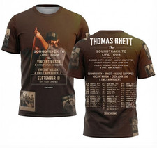 2026 The Soundtrack To Life Thomas Rhett 3D T-shirt S-234XL BM017 picture