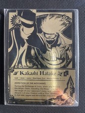 Kakashi Hatake Black Gold Super rare 473 Sealed picture