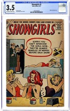 Showgirls #2 CGC 3.5 1957 4543182018 picture