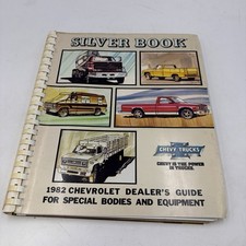 Original 1982 Chevrolet Truck Silver Book Dealer Guide Manual Album 82 Chevy picture