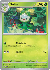 DOLLIV C 022/182 DESTINED RIVALS POKEMON LP picture