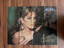 Metallica Cindy Crawford Double Sided Blue Jean Poster Rare Vintage Turkey picture