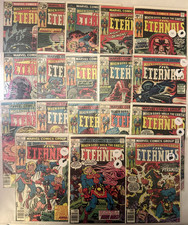 The Eternals #1-5 & 7-19 (Marvel Comics 1976) $8 flat rate shipping picture