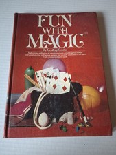 Vintage Fun With Magic Book Geoffrey Cowan Hardcover 1976 Printing Retro... picture