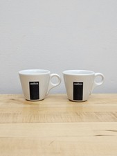 2 LAVAZZA Espresso Porcelain Coffee Demitasse 2