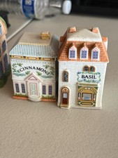 2 Lenox and 5 Avon Vintage Cottage Figurines picture