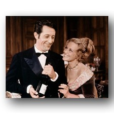 Jean Rochefort, Maria Schell Photo 8x10 Le Diable Par La Queue Film Set 1960s picture