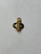 Vintage Beta Sigma Phi Sorority Fraternity Pin With Seed Pearls  picture