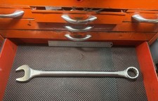 Vintage Professional 1 7/16 Wright Box Wrench with Round Handle. Made In USA picture