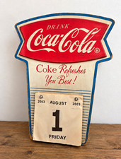 Coca-Cola Coke Refreshes You Best 2003 Daily Wall Calendar Vintage Style picture