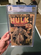 The Incredible Hulk #1 1962 CGC 0.5 COMPLETE picture