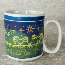 Vintage 1990s Peet's Coffee & Tea Mug by Rosanna - 14 fl oz, White picture