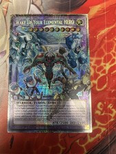 YuGiOh 1x Wake Up Your Elemental HERO - Starlight - (Extended Art) RA05-EN142 picture