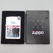 Vintage Zippo The Beatles Silver Windproof Lighter 2005 With Box Made USA Music picture