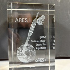 ARES I DM-1 NASA Rocket Program ATK Crystal Award First Stage Ground Test 2009 picture