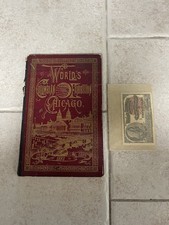 1893 Chicago World’s Fair World’s Columbian Exposition Signed Admission Ticket picture