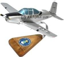 USAF Beechcraft T-34 Mentor Trainer Desk Display Model 1/24 Aircraft SC Airplane picture