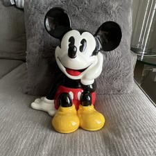 Treasure Craft Disney Mickey Mouse Ceramic Figurine Sitting picture