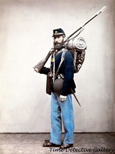 A Union Soldier After the Civil War - 1866 - Historic Photo Print picture