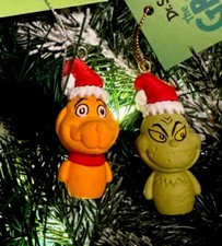 2ct 2026 The Grinch & Max How The Grinch Stole Christmas Tree Ornament New w Tag picture