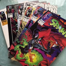 Spawn #1 2 3 10 11 17 18 21  1992 Image Comics Lot Todd Mcfarlane high grade picture