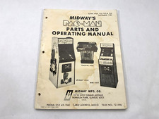 PAC-MAN Midway 1980 Parts and Operating manual. w/Schematics. 60 Pgs. picture