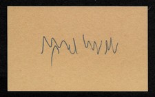 Hans-Ulrich Rudel Stuka Ace Autograph Reprint On Original Period 1940s 3X5 Card picture