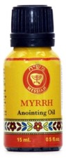 Ein Gedi Myrrh anointing Oil in Cobalt blue glass bottle 15ml ( 0.5 fl. oz. ) picture