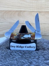 Rough Ryder Reserve Cinnamon Stag Bone Roundup Folding Knife RRR026CB picture