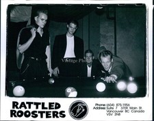 Musician Rattled Roosters Rockabilly Band From Vancouver Canada 8X10 Photo picture