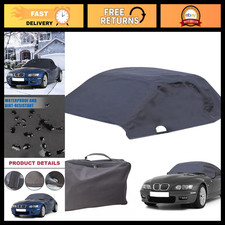 Black Soft Top Half Cover for BMW Z3 Convertible 1995-2002 picture