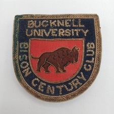 Vintage Bucknell University Pin Patch - Bison Century Club picture