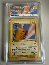 Pokémon TCG Snap Pikachu 2000 World Collection Ace 9 picture