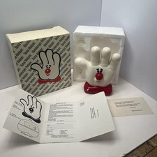 Vintage 1980’s Hamburger Helper Helping Hand AM Transistor Radio W/Box WORKS picture