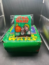 1977 Star Wars Topps Green Wax Packs Pack Lot Factory Sealed Original Series picture