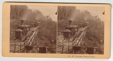 COG RAILWAY TRAINS - LOCOMOTIVE GEO STEPHENSON - WHITE MOUNTAINS - NEW HAMPSHIRE picture